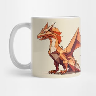 Geometric Dragon Mug